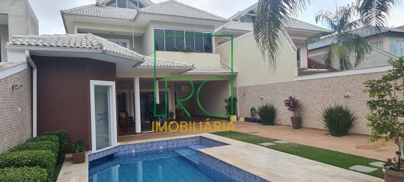 Casa de condomínio com 4 quartos, 375m², à venda em Rio de Janeiro, Barra da Tijuca - RC Imobiliáriarj