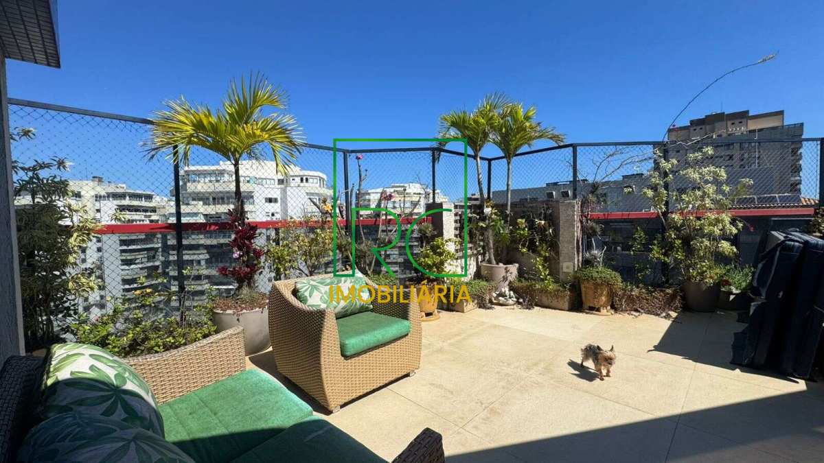 Cobertura à venda, no Condomínio Wonderful Ocean Suites em Rio de Janeiro, Barra da Tijuca, com 4 quartos, 225m² - RC Imobiliáriarj