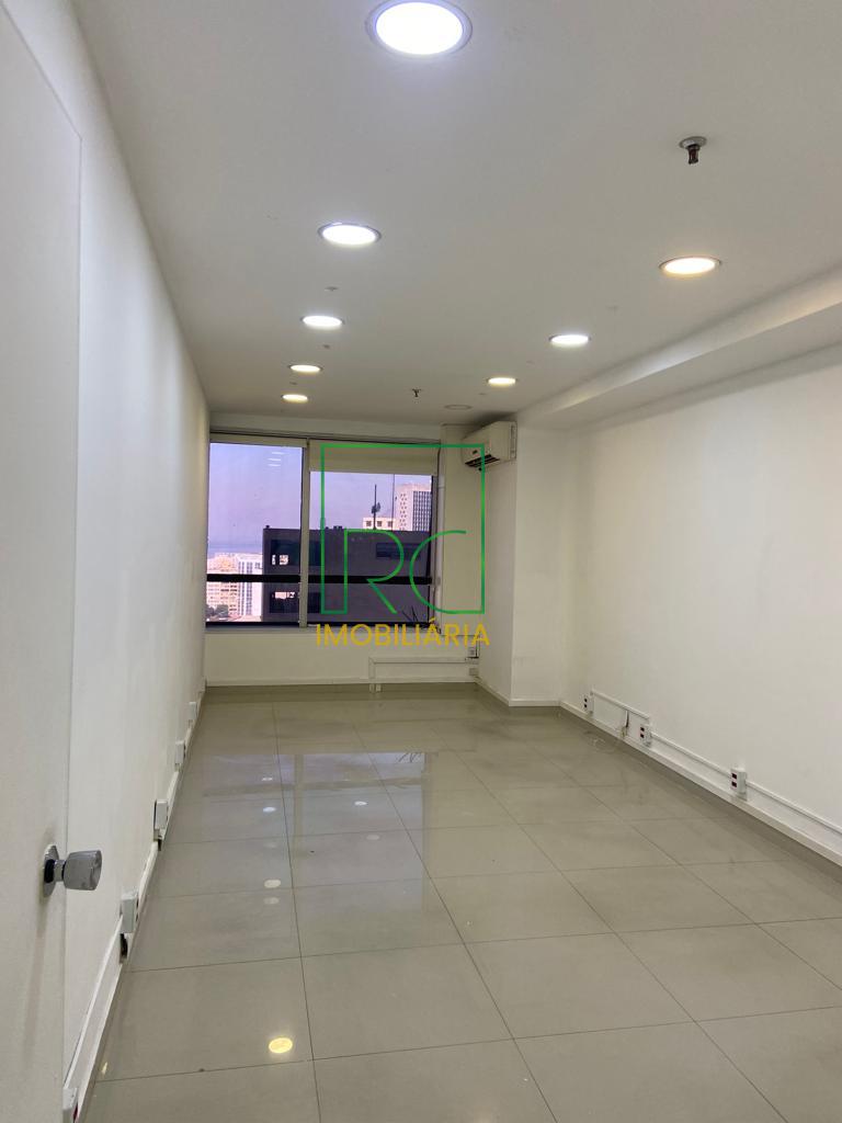 Sala comercial, no Edifício Cândido Mendes,  em Rio de Janeiro, Centro, 42m² - RC Imobiliáriarj